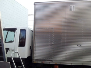Retrofit truck side door