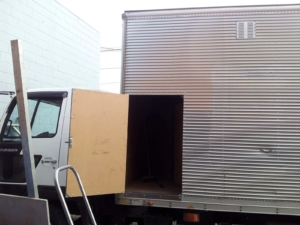 Retrofit truck side door